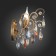 Sconces st. SL421.301.01. Vianeta. 1x40 W, E14, 26.5x23 cm, bronze color
