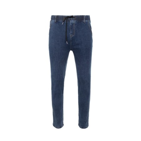 Male jeans, blue color, size 34 (50)-4