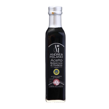 Balsamic vinegar from Modena 6% Silver 250 ml s/b 1/6 Andrea Milano