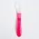 A spoon for nursery for feeding silicone, from 5 months, pink color