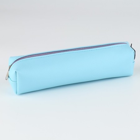 School Penalus of Artificial Leather "September 1: Mint", 19 x 8 x 3 cm-2