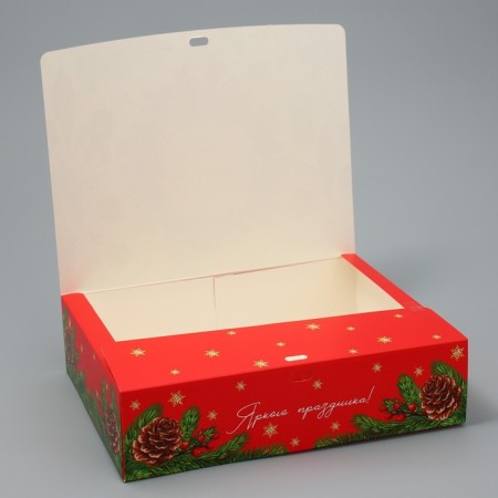 Gift box “Happy New Year!”, 31 x 24.5 x 8 cm, New Year-2