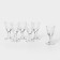 Art. -313 y set 6 glasses 10 ml D-3 cm, H-6 cm in packaging y313