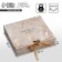 Gift folding box, packaging, "Present", 20 x 18 x 5 cm