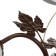 Susana chandelier 3x15W E27 brown/gold 53x53x32cm Bayerlux
