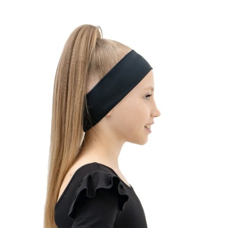 Head bandage, biflex, black color-1