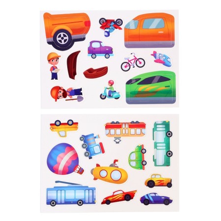 Velcro book "Transport", 70 Velcro-12