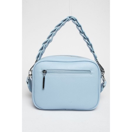 Cross-Body Bag, eco-leather, Ludor Blue, 22x9x19 cm-2