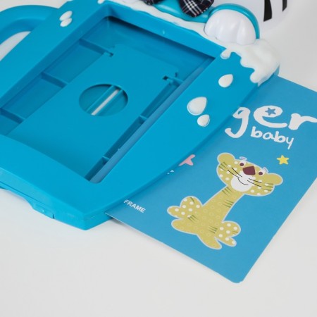 Photo frame plastic 16x11 cm "Tigerok in a cup" Blue 29.5x8x19.5 cm-7