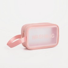 Lightning cosmetic bag, pink color