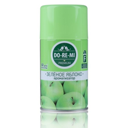 Smooth block air freshener of premium "Green Apple" 250ml