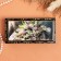 Casket "Bouquet of the valley with lilac", black, 8.5 × 17 cm, lacquer miniature