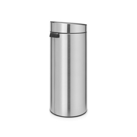 Garbage bucket Brabantia Touch Bin New, Steel color, 30 liters-1