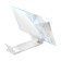 Value glass for the phone Luazon, 12 ", TV effect, folding, white