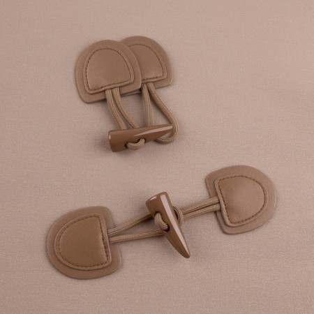 Cleaner clan 16 × 5 cm, 2 pcs, cappuccino color