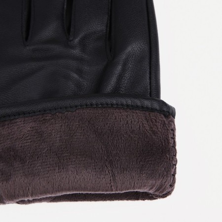 Gloves male, dimensionless, with insulation, black color-2