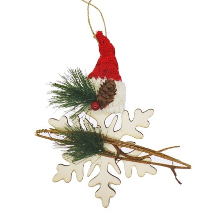 Set for creativity - Create the Christmas tree decoration "Snowflake in a hat"
