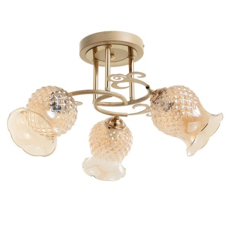 Frezi chandelier 3he27 40W gold 54x54x28 cm Bayerlux