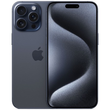 Smartphone Apple A3108 iPhone 15 Pro Max 256GB Blue Titan Monoblock 3G 4G 2SIM 6.7 "1290x2796 iOS 17 4