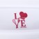 Cake stand rotating love, d = 27.5, white color