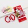 Elastic bands (3 pcs.) And hair clip "You are a miracle", set