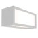 Street lamp Mantra Utah, E27, 1x20W, 250x110x110 mm, white color