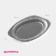 Serving trading for baking, aluminum, 35.5 × 24.5 cm