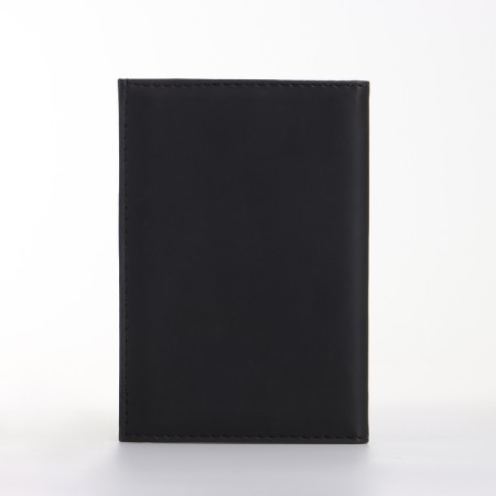 Cover for passport, black color-1