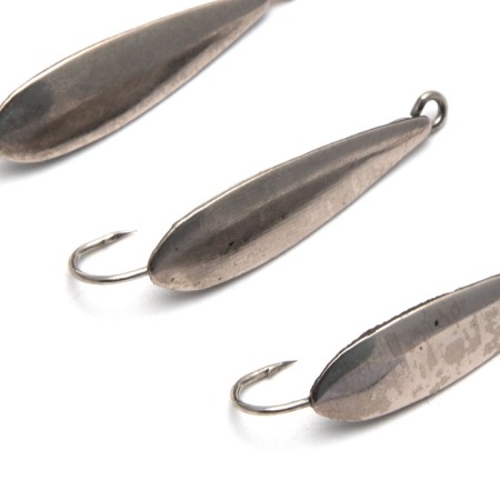 Vertical spinning "Yaman" leaflet, size 25 mm, 2.2 g, color nickel-1