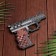 Wooden souvenir "Pistol PM"