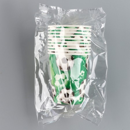 A single -single paper glass "goal" balls, 250 ml-3