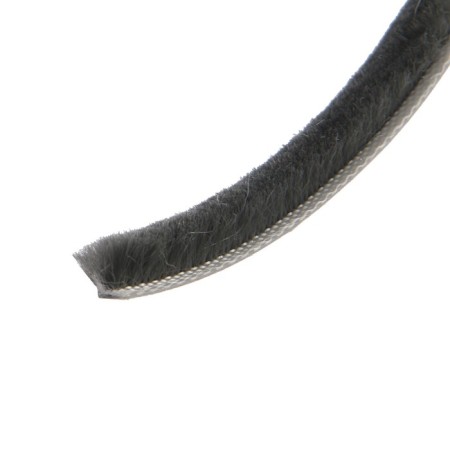 Sealing brush self -adhesive tundra, 7x6 mm, gray, 10 m.-3