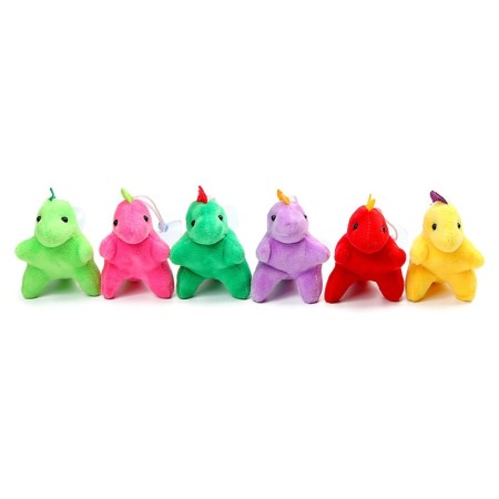 Soft toy "Dinosaurus" on a suction cup, 11 cm, color mix-3