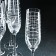 A set of champagne glasses “Viola. Elements ", 190 ml, 6 pcs