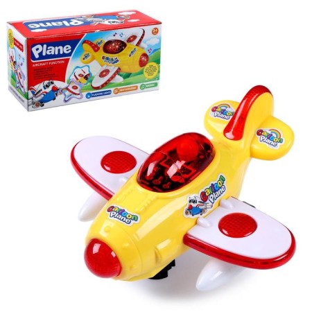 Plane aircraft, works on batteries, light and sound
