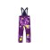 Ski costume for a girl, height 146 cm, purple color