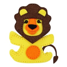 Set for creativity: soft toy made of felt 