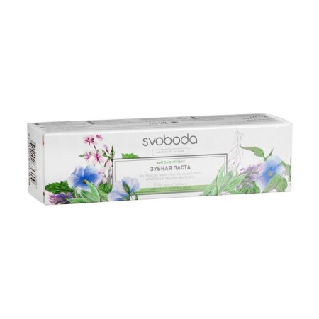 Svoboda toothpaste phytocomplex, 124 g