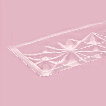 Form for chocolate and sweets "Flowers", 18 × 8 cm, transparent color-4