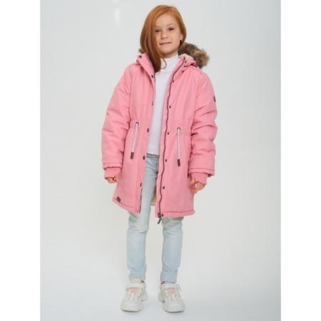 Winter park for a girl, height 128 cm, pink color-10