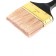 Brush flat MTX 83165, "pro", natural bristles, plastic pen, 4 "