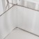 The side in the crib, size 31x180 cm, beige color
