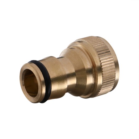 Fitting, internal thread 1/2 ", fast -fast connection, brass, Greengo-1