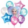Set of balloons "Happy Birthday", "Elsa", cold heart