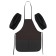 Apron for labor + sleevens, 490 x 390/250 x 160 mm, size S (height 116-146), calligrata, "standard", black, mix