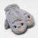 Teenage mittens for claim. Minaku crown 19 cm gray gray
