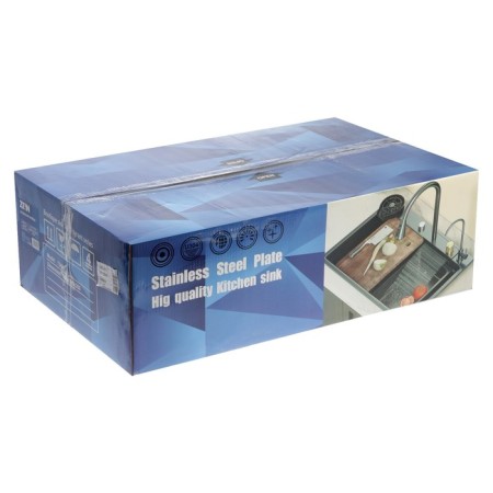 Zein M01, S = 3.0 and 0.7 mm, mixer, basket, cutting board, siphon, satin-36