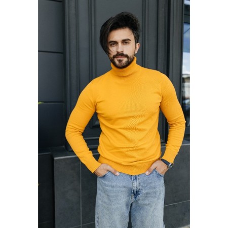 Jumper male ise, size 54, yellow color-3
