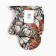 Ethel Flower Ethel kitchen set, mittens-output, 19x19 cm, 100% cotton