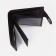 Male purse on a magnet, department for bills, for coins, for maps, dark brown color